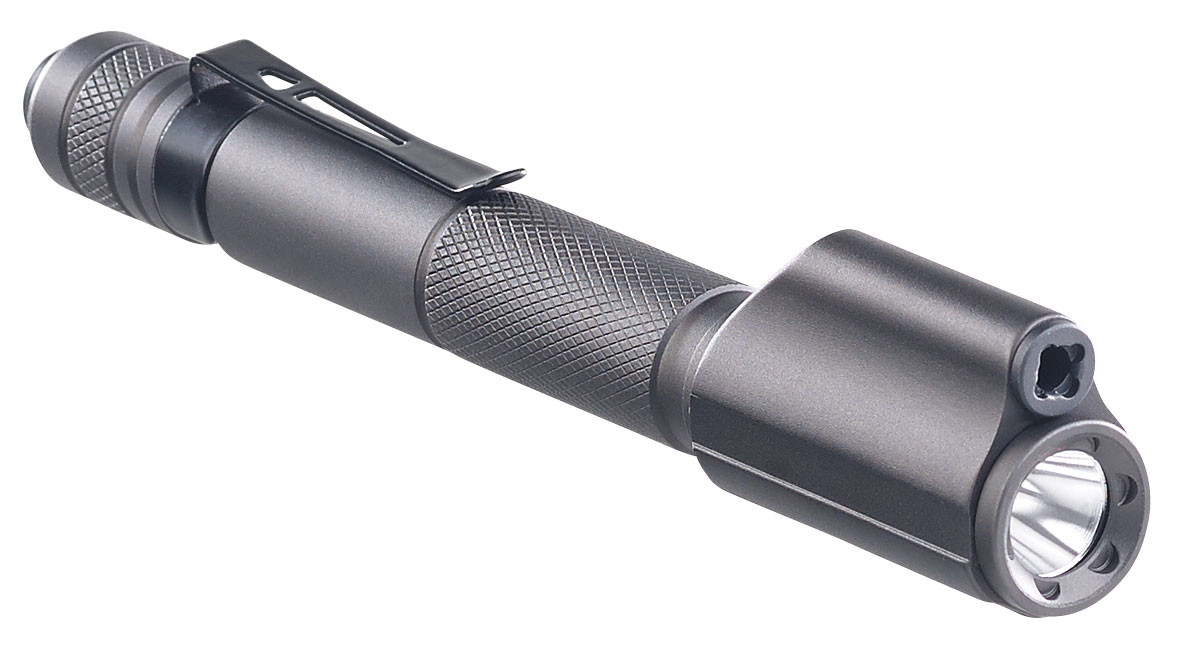 Lampe de poche LED 3W format stylo en Aluminium étanche, À LED