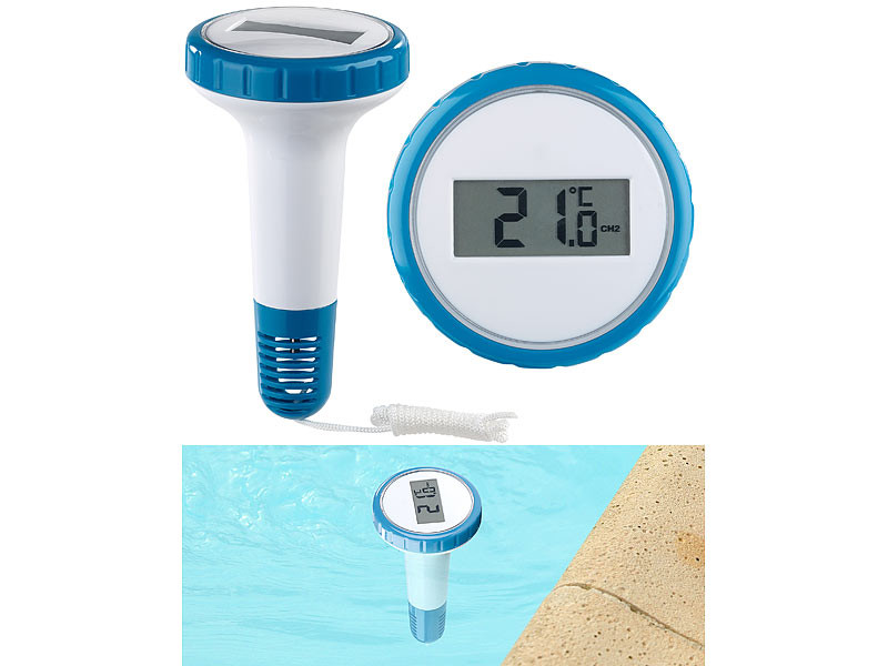 Thermomètre De Piscine Pour Mesurer La Température Idéale De L'eau