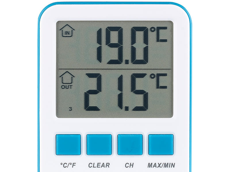 Thermomètre numérique de bassin et de piscine avec récepteur radio LCD, IPX8, Piscines et accessoires