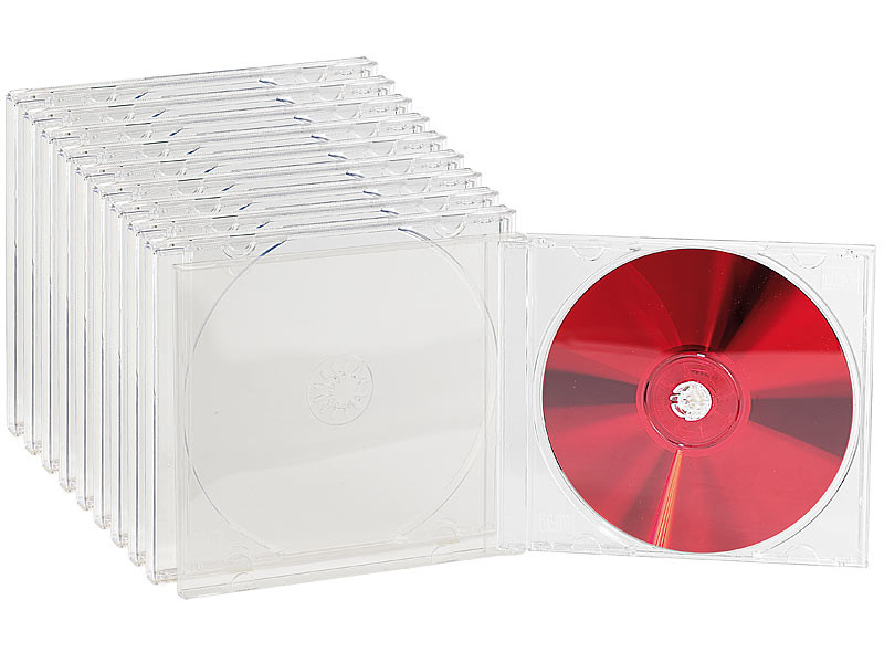 10 boites complètes-Transparentes-Ref.2110 double pour CD