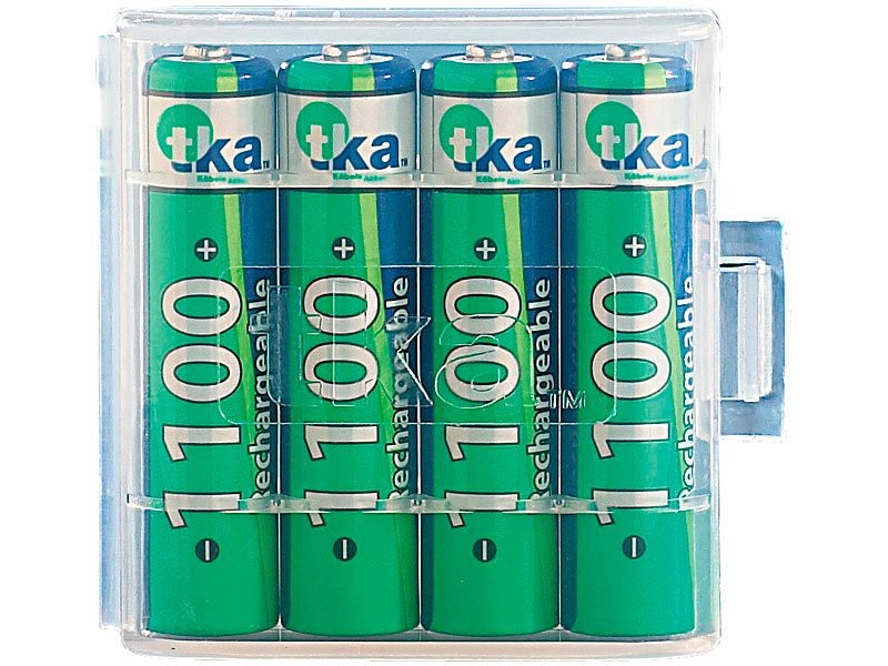 Piles Rechargeables AAA - Lot de 6 Piles, GP Recyko, Batteries AAA LR3  Rechargeables 950 mAh NiMH