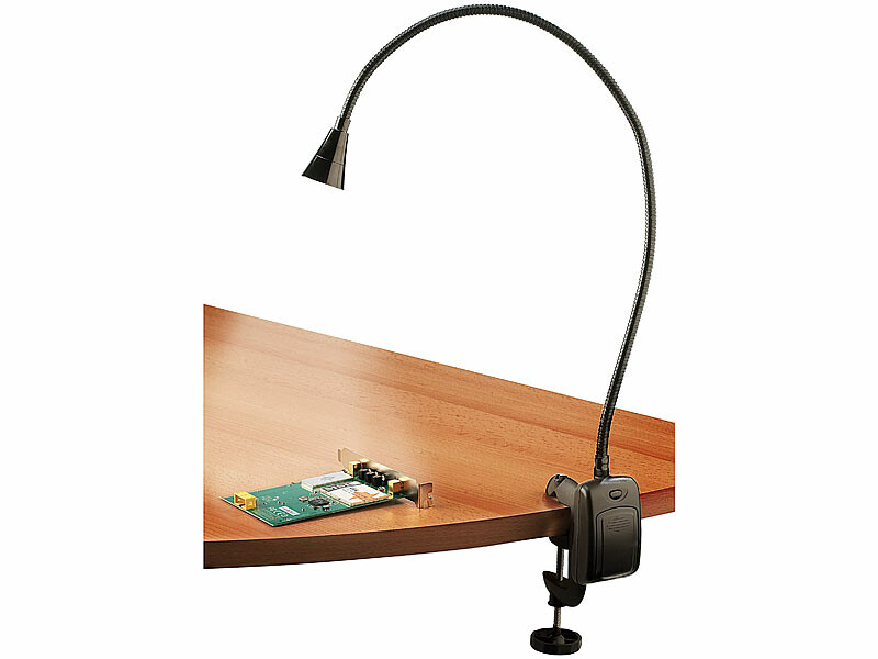 Lampe de travail LED magnétique flexible avec variateur