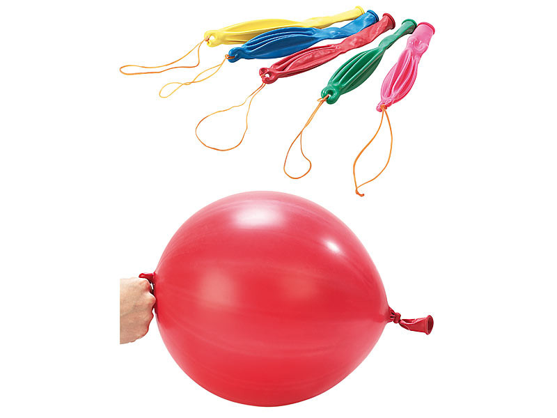 Infactory : Ballon transparent Ø env. 20 cm avec guirlande à 40