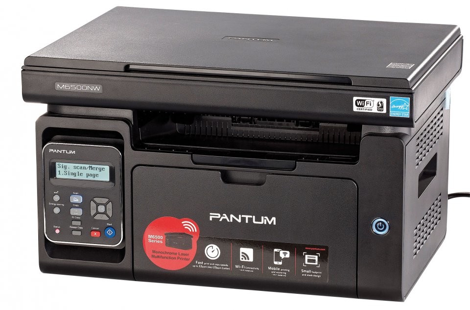 Pantum M6808FDW Imprimante Laser Monochrome Multifonction Recto Verso 4 en 1 sans Fil de Copie Impression numérisation télécopie avec Chargeur Automatique de Documents A4 