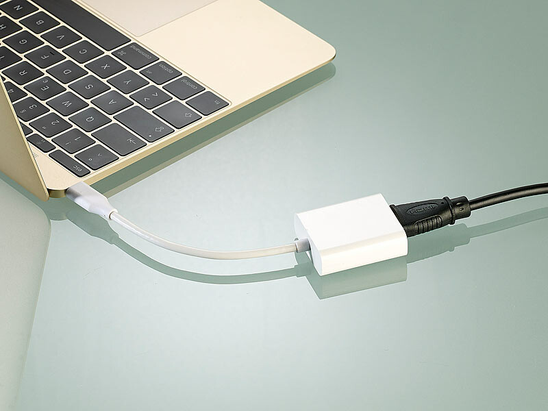Câble USB C vers HDMI pour ordinateurs Apple et PC Windows, Adaptateurs