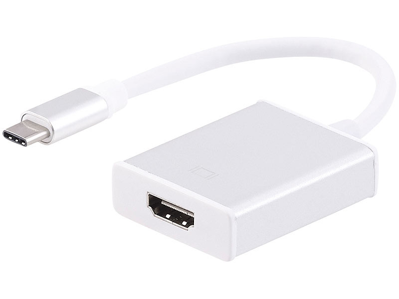 Câble USB C vers HDMI pour ordinateurs Apple et PC Windows