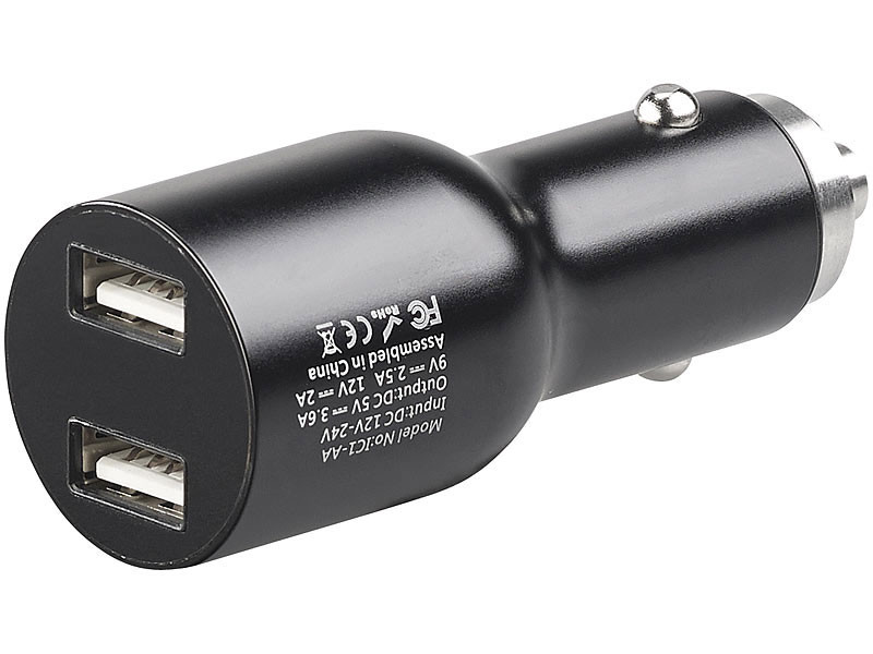 Chargeur USB allume-cigare & adaptateur pour application carnet de route  avec Quick Charge 3.0, Chargeurs