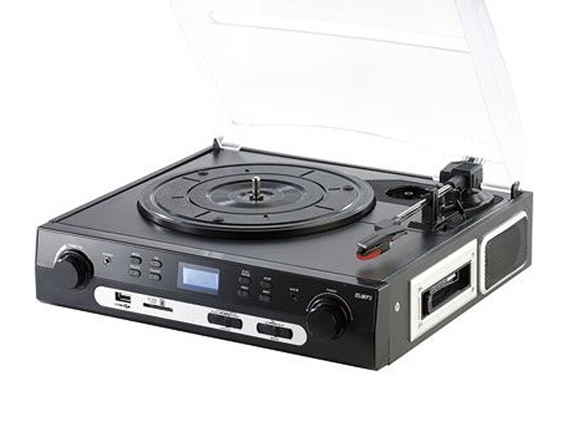 Platine vinyle DJ GENERIQUE Tourne-disque lecteur cassette USB