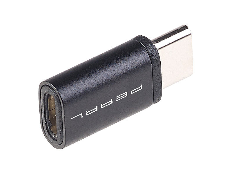 Noir CLAMP Adaptateur USB C/Micro USB vers USB, Convertisseur