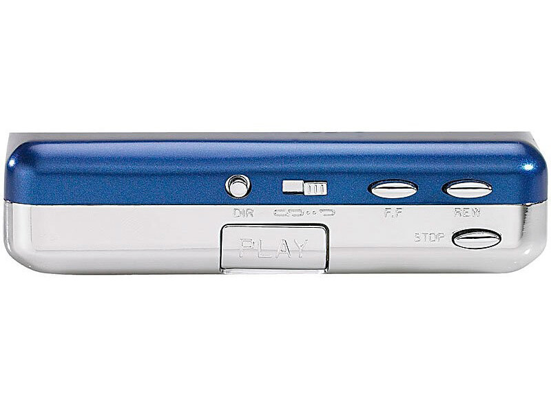 Lecteur de Cassettes portable We are rewind Bluetooth Bleu et Argent -  Baladeur CD - Achat & prix
