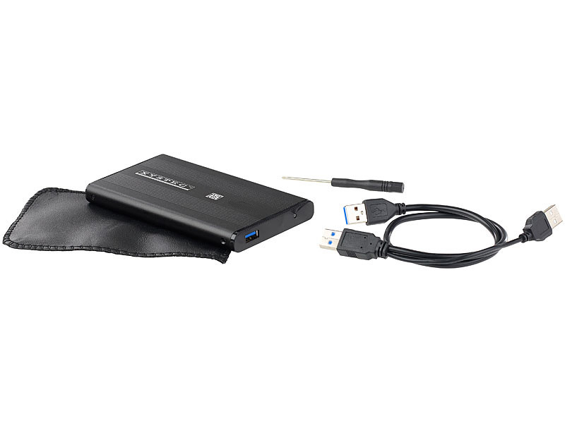 DEXLAN Boîtier externe USB 3 pour disque dur 3.5 SATA