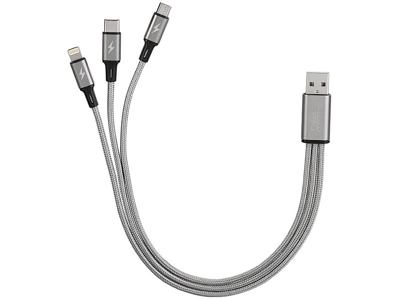Câble USB-C Vers Lightning Gaine Tressée Belkin - Charge Rapide Pour IPhone - Certifié MFi - 1m