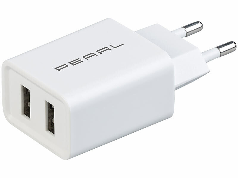Chargeur secteur USB blanc, Chargeurs secteur / solaires