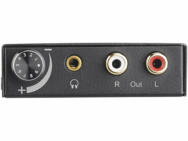 5€01 sur Convertisseur Audio Numérique vers analogique - Convertit un  signal numérique (SPDIF Optique ou Coax) en signal analogique (RCA) -  Connectique Audio / Vidéo - Achat & prix