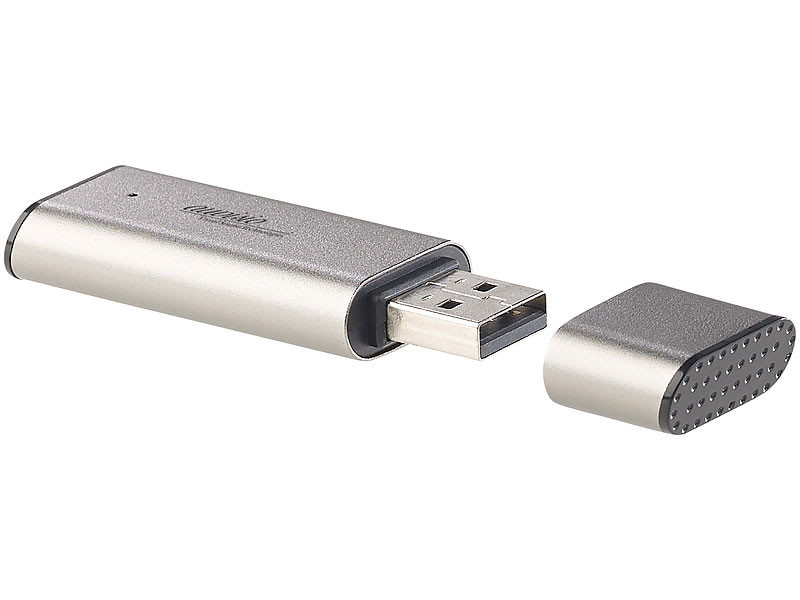 Podazz Enregistreur Vocal numérique de 8 Go USB Rechargeable enregistreur de clé Dictaphone Numérique 