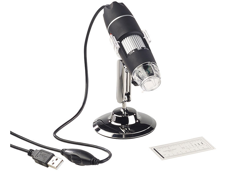 Microscope Numérique Biologique + Portable Double Lentille USB