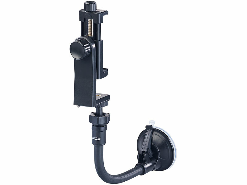 Acheter PULUZ PU848 support à ventouse pour téléphone support de caméra  d'aspiration double rotules rotatives à 360 degrés avec