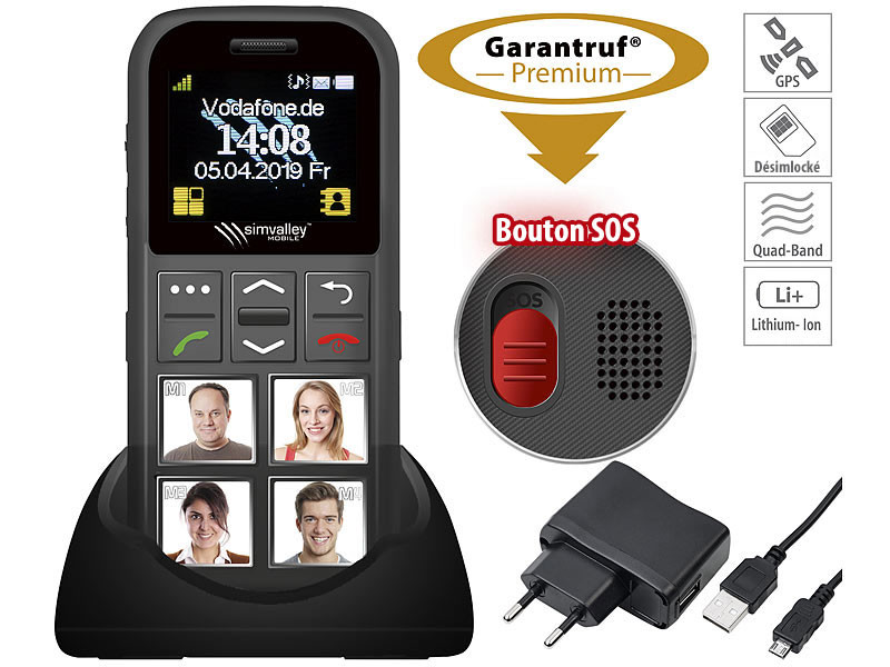 Doro PhoneEasy 615 : le mobile senior avec appareil photo le plus simple du  marché