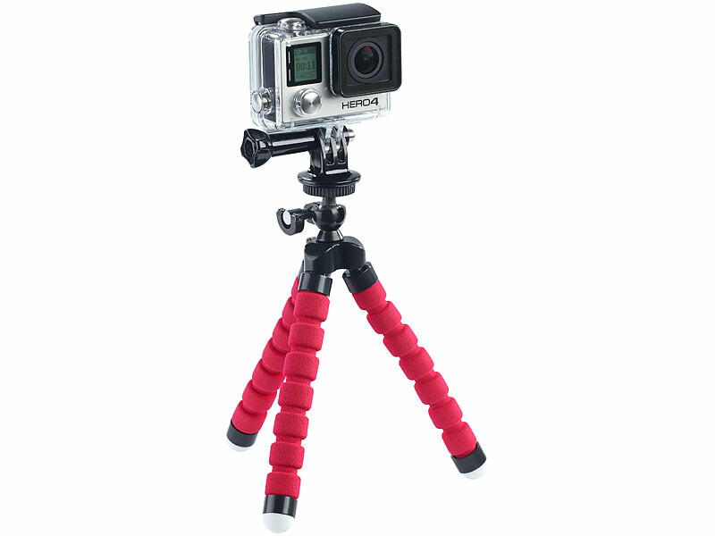 Mantona mantona support flexible GoPro, Sony Actioncams, caméras sport -  Conrad Electronic France