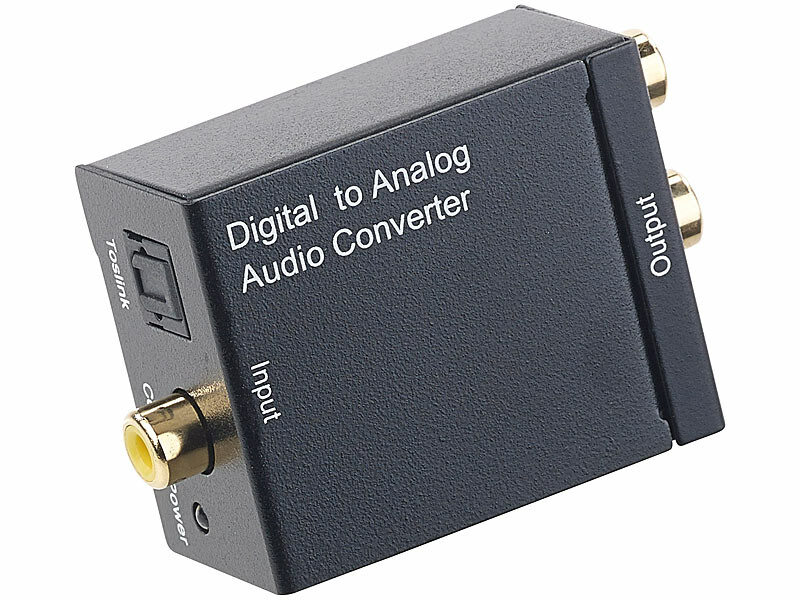 Convertisseur audio numérique Convertisseur numérique Coaxial vers