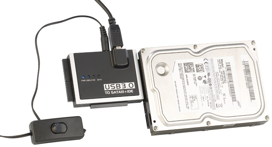 Adaptateur SATA mâle vers USB 3.0 femelle pas cher, Accessoires pour  disque dur interne