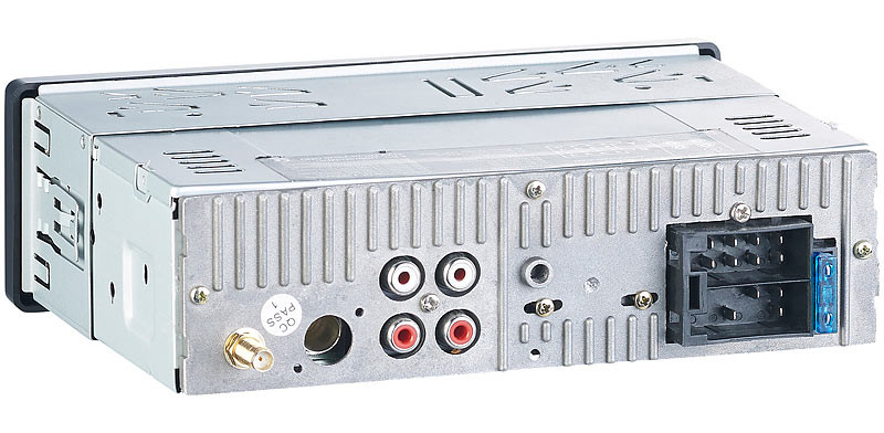 Autoradio avec Bluetooth, USB, DAB+ et radio FM - 1 DIN - Puissance de 4 x  55 Watt - Micro intégré (RMD034DAB-BT)