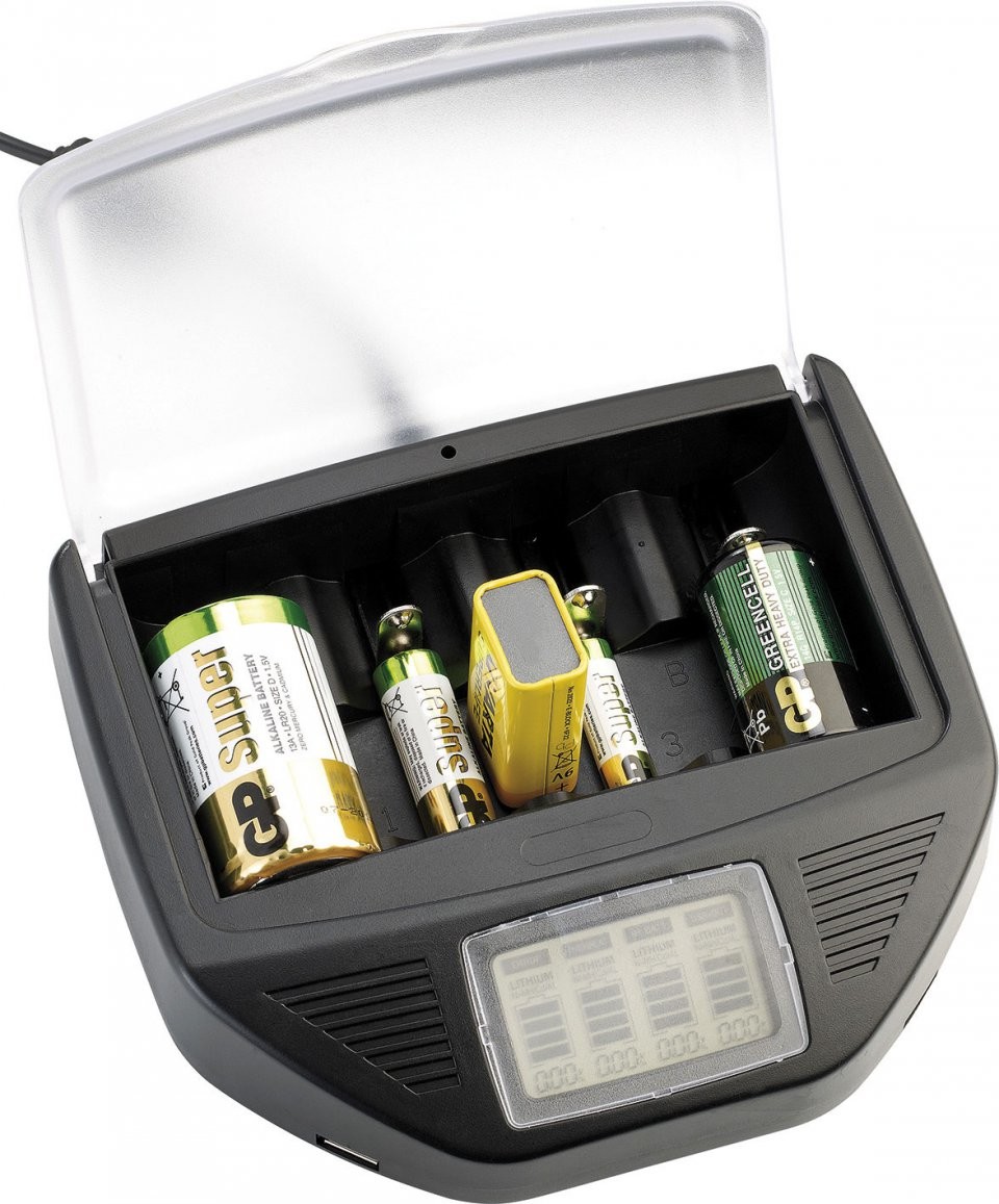 Chargeur de piles intelligent 12V: voyage ou voiture, alimentation sur  allume cigare 12V