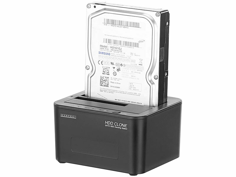 Boîte de rangement en plastique pour disque dur HDD SATA IDE de 3,5 po