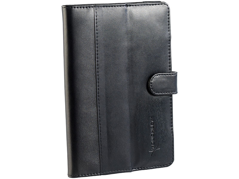 Étui Portefeuille Universel Pour Tablette 7 à 8 Pouces - Support Intégré, Cuir PU