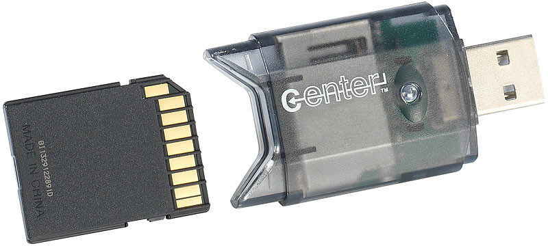 Akashi Lecteur Carte SD et Micro SD - Lecteur carte mémoire