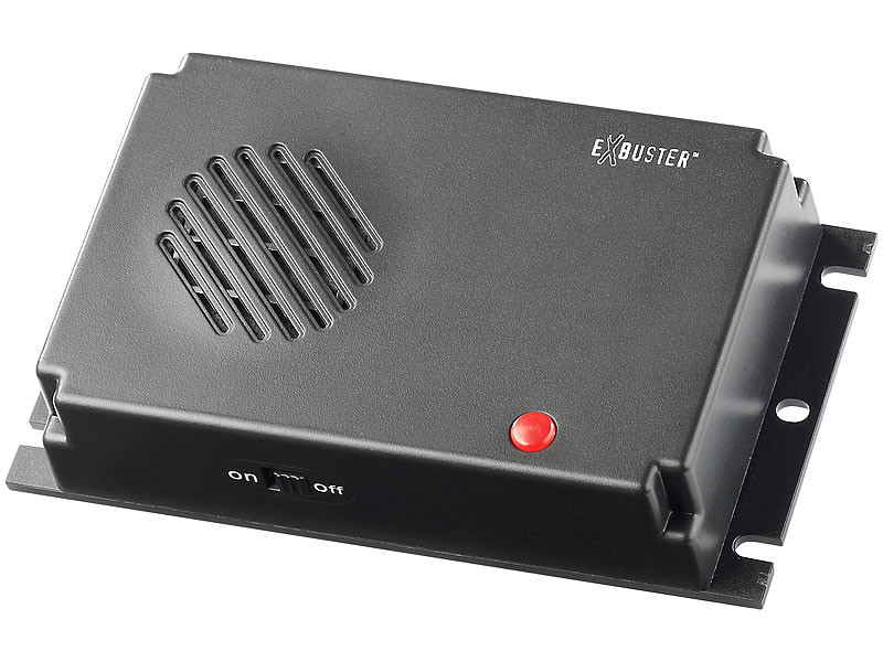 Dispositif anti-martre à ultrasons 12/45 kHz / 70 dB pour batterie auto 12  V - PEARL