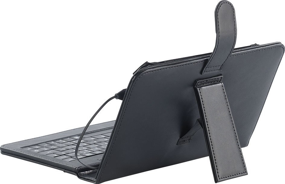 Housse clavier tablette tactile 7 universelle Mini USB Noir