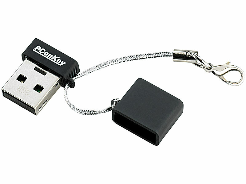 Probuk Clé USB 64 Go Clé USB en métal étanche à l'eau et à la poussière Mini clé USB clé USB Portable pour PC/tablettes/Mac/Ordinateur Portable 