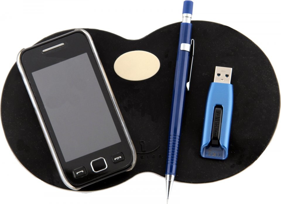 Tapis De Tableau De Bord Antidérapant Cabilock - PVC Flexible Et Lavable, Maintient Téléphone Et Accessoires En Place