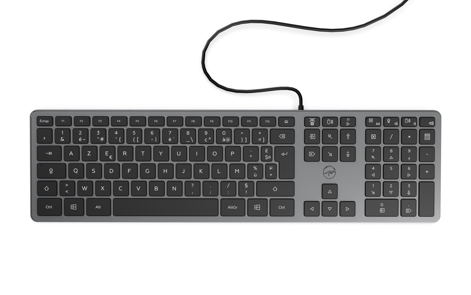 Clavier filaire Slim Mobility Lab, Claviers filaires