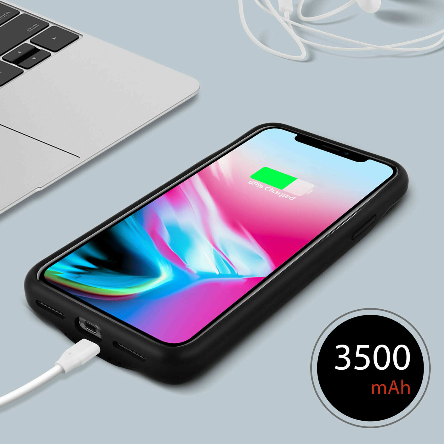 Coque batterie pour iPhone X/XS, iPhone X / XR / XS / XS Max