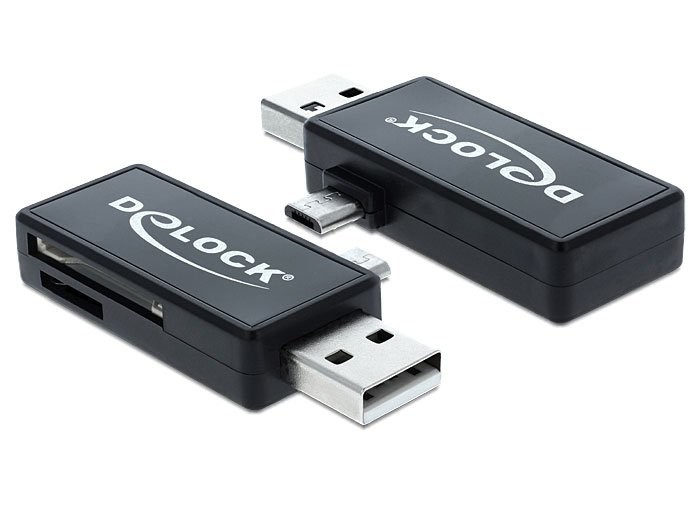 Lecteur de cartes USB et Micro USB pour PC, smartphone et tablette, Multi-formats