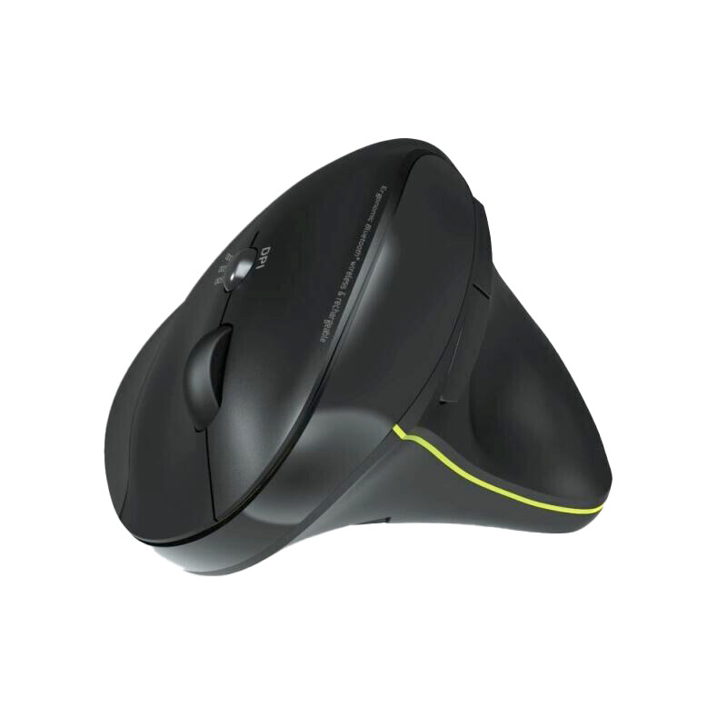 Souris ergonomique sans fil, 2.4 Ghz & Bluetooth