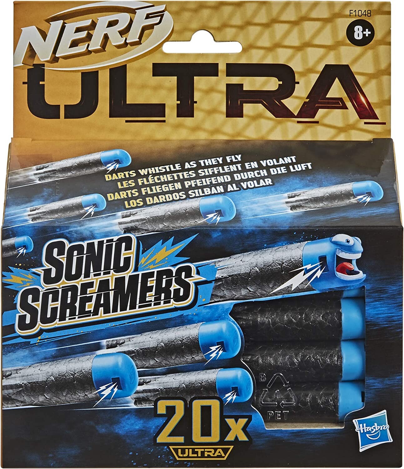 20 fléchettes Nerf Ultra Sonic Screamers