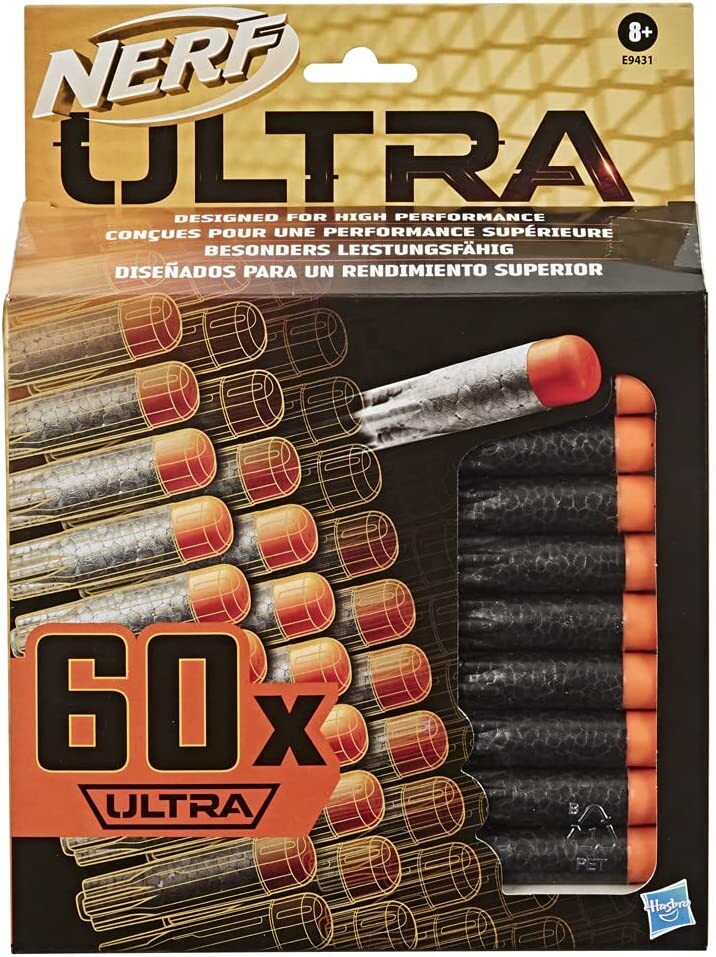 Fléchettes Nerf Ultra Officielles en Mousse x 75 - Pack 75 fléchettes Ultra