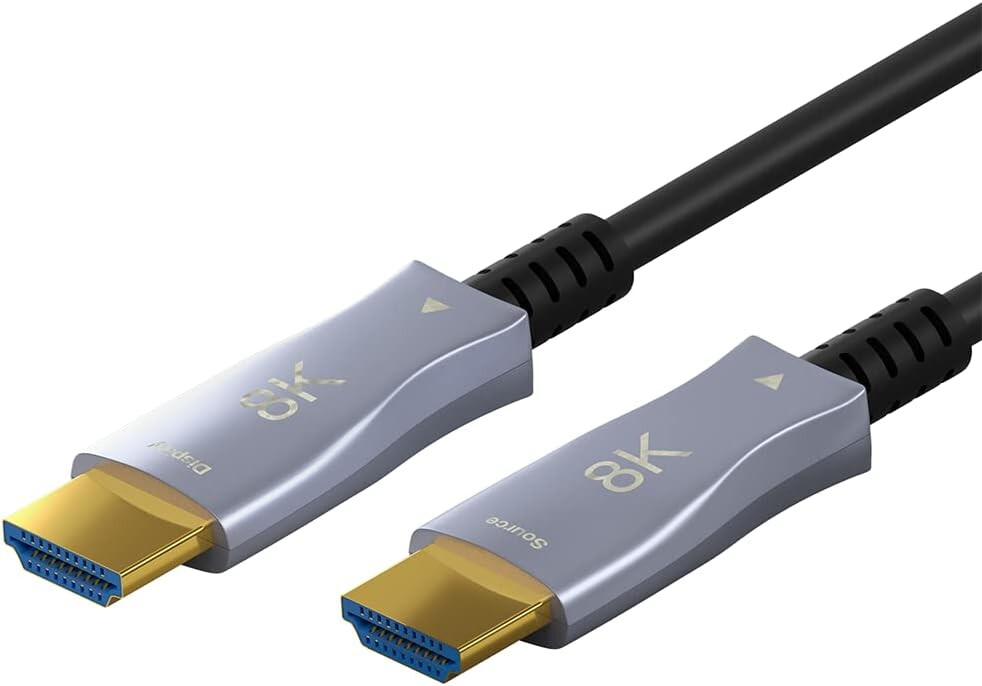 Câble HDMI 2.1 optique hybride 30 m, Câbles HDMI