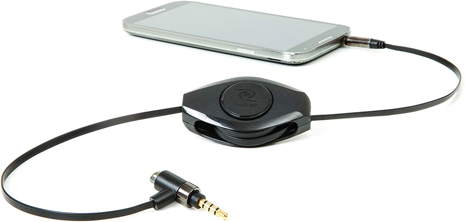 Câble jack rétractable avec microphone intégré, Câbles Jack