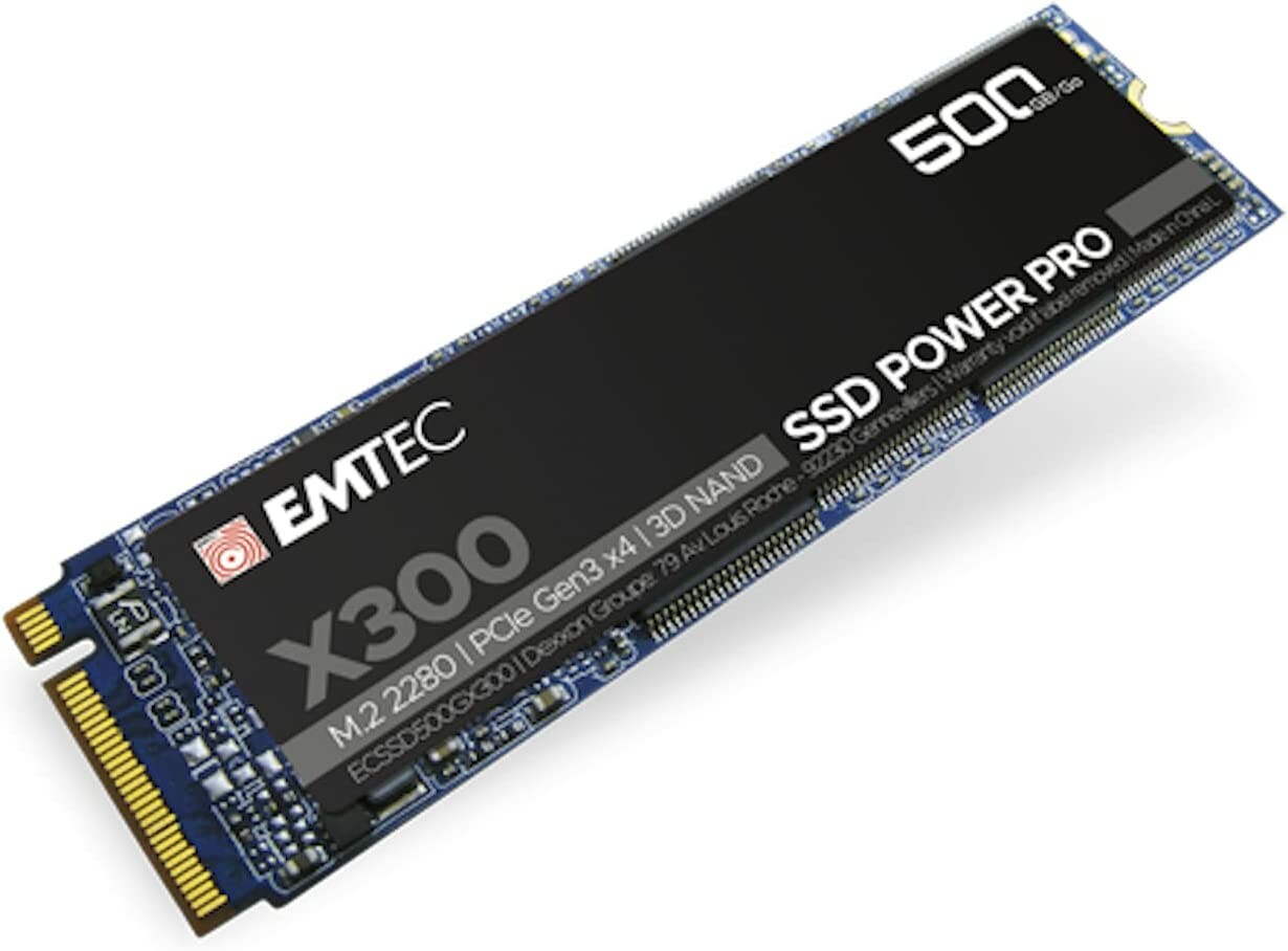 Disque dur SSD M.2 NVMe X300 500 Go, Disques internes