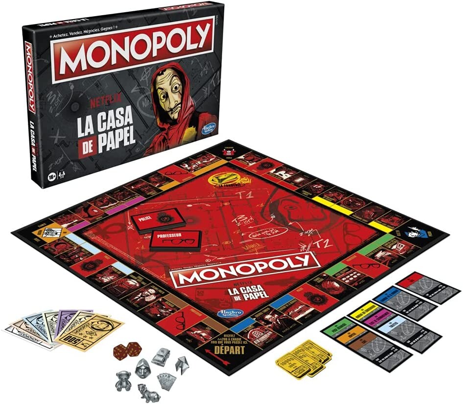 september tentoonstelling kraam Jeu de plateau Monopoly La Casa de Papel | Monopoly | Pearl.fr