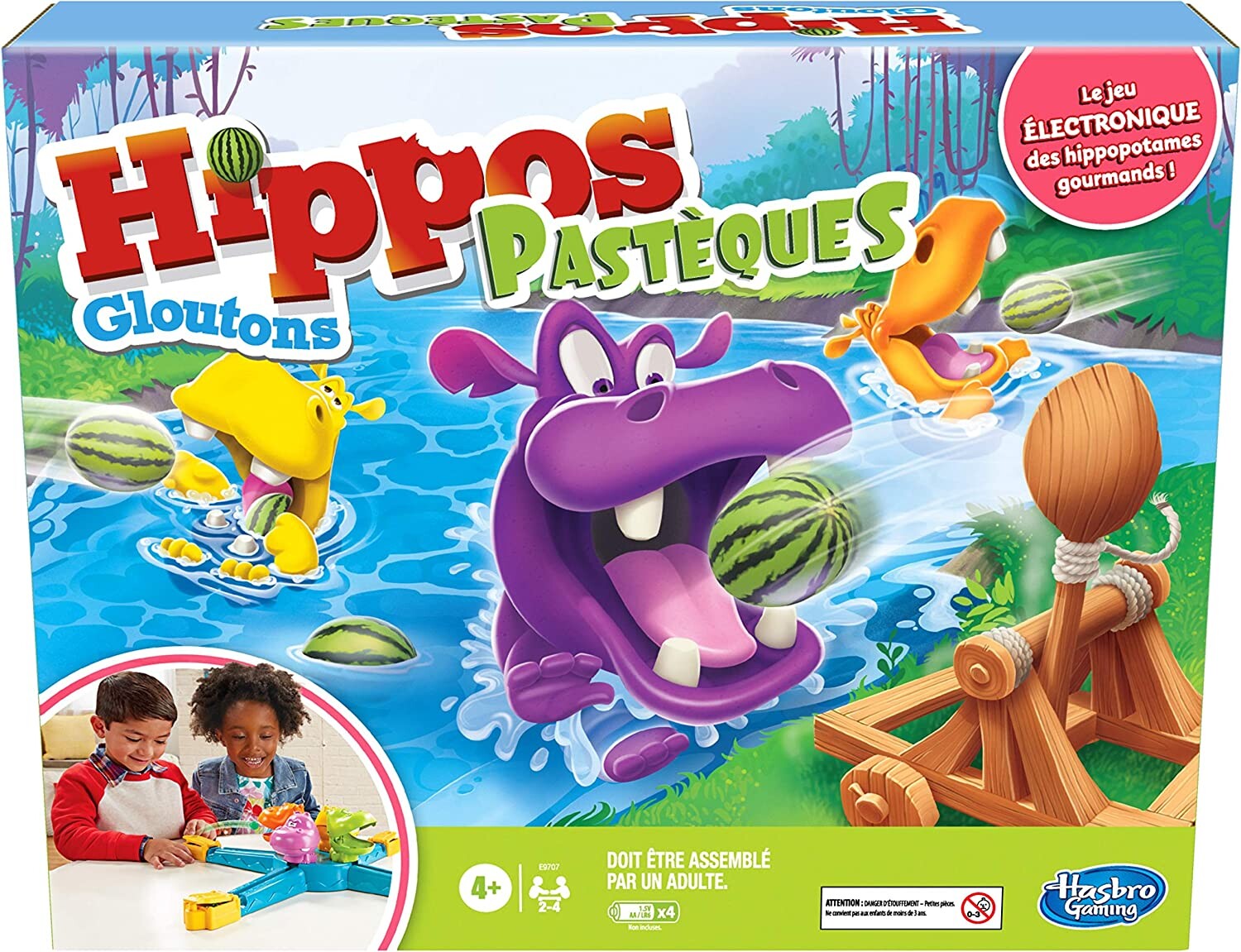 Jeu de société Hippos Gloutons Pastèques, Jeux de société