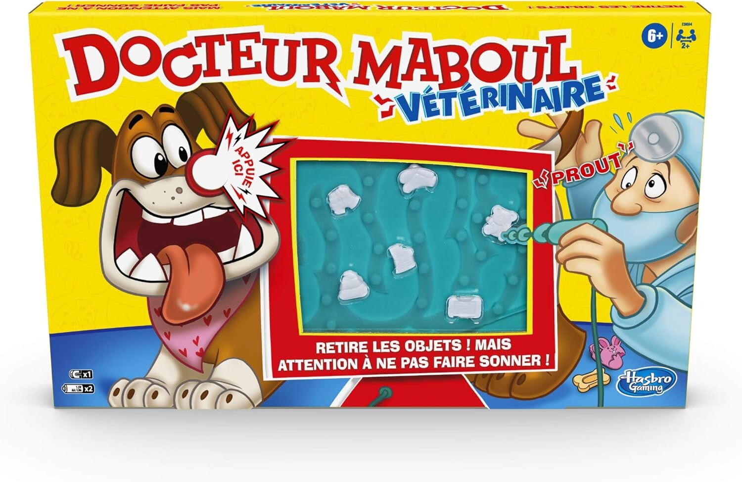 Jeu de société pour enfants Docteur Maboul Vétérinaire, Jeux de société
