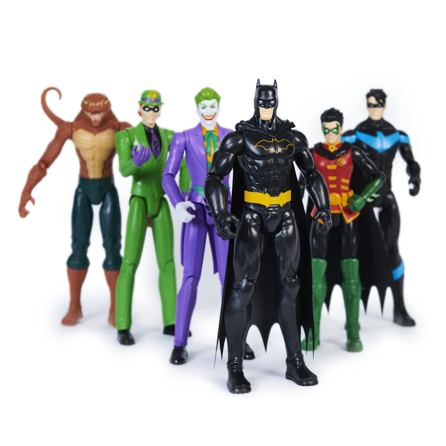 Pack de 6 figurines d'action Batman DC Comics | Figurines 