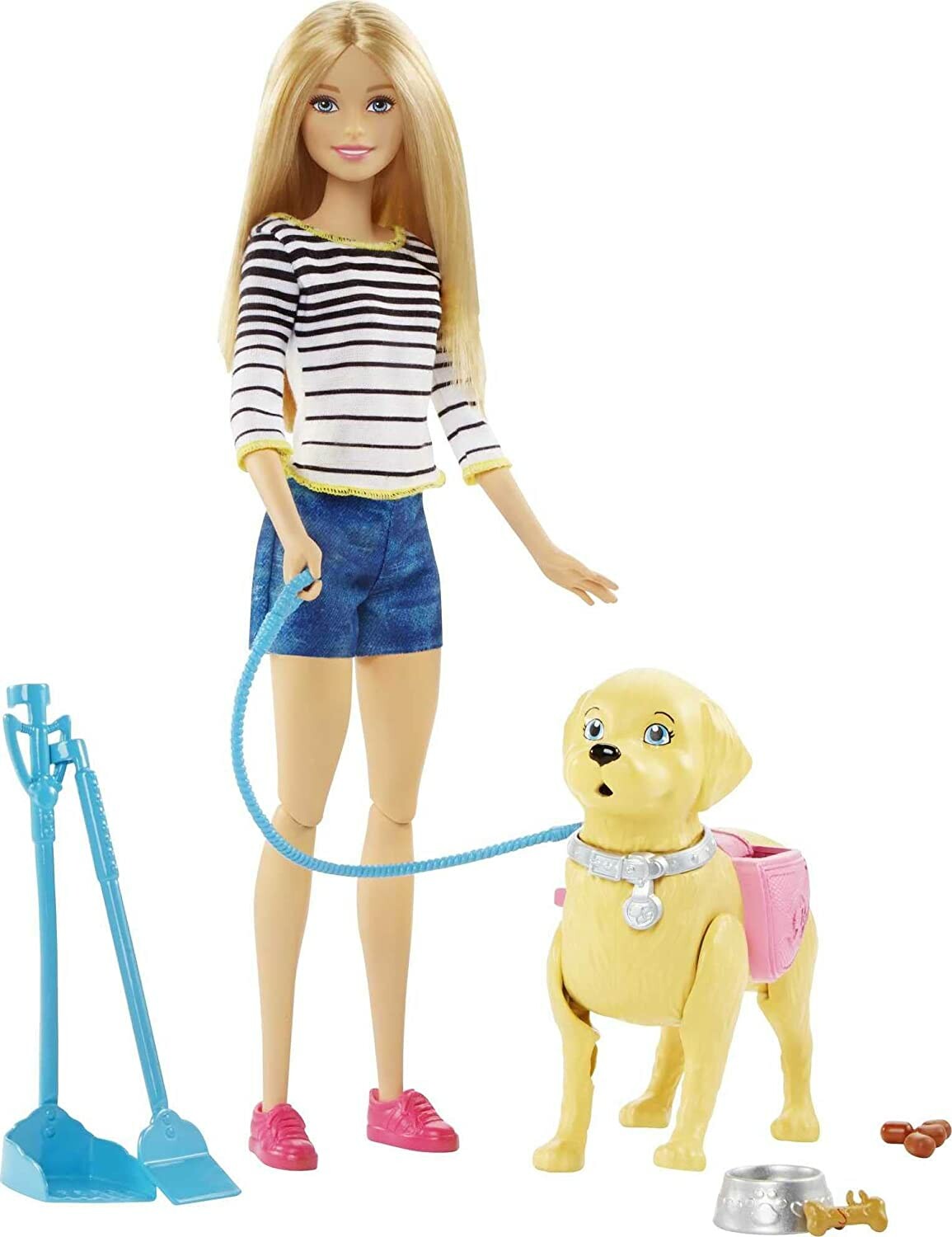 ② Barbie avec chien et chiots — Jouets