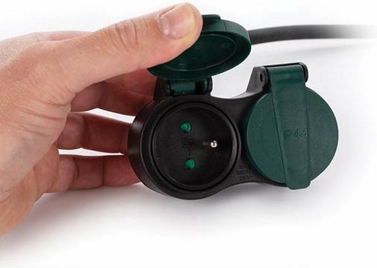 Rallonge étanche 2 prises 20 m | Rallonges | Pearl.fr