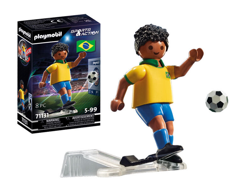 Sports & Action : Joueur de football – Brésil, Playmobil